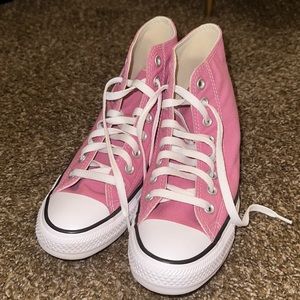 Dark Pink Converse